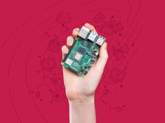 O Pi 4 Modelo B em embalagem de descarte custa a partir de US$ 87,25. Na foto: uma imagem promocional do SBC.