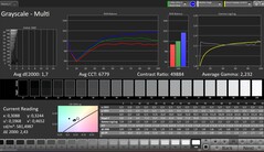 Escalas de cinza CalMAN