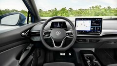 A mais recente opção de layout do cockpit ID.4 ou ID.5. (Fonte: Volkswagen)