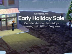 A EA Advent Sale traz até 93% de desconto. (Fonte da imagem: Steam)