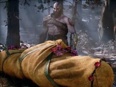 Kratos, de God of War, e Laufey são mostrados