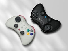 O GuliKit Elves 2 Pro é um controle moderno com um design de inspiração retrô. (Fonte da imagem: GuliKit)