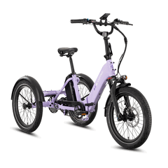 O Lectric XP Trike2 750 possui uma bateria de 840 Wh e oferece até 112 km de autonomia de assistência com uma única carga (Fonte da imagem: Lectric)