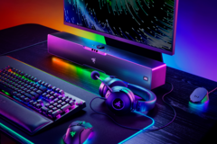 A webcam Razer Kiya Pro Ultra e a barra de som Razer Leviathan V2 Pro são agora oficiais (imagem via Razer)