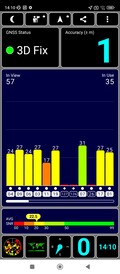 Recepção GPS ao ar livre