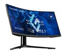 O novo monitor de jogos ultra amplo da ViewSonic deve oferecer uma excelente fidelidade de cores, entre outras características premium. (Fonte de imagem: ViewSonic)