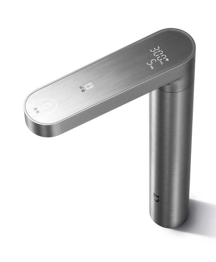 O Xiaomi Mijia Water Purifier S1 vem com uma torneira de toque inteligente (foto). (Fonte da imagem: Xiaomi)