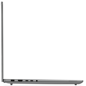 Lenovo Yoga Pro 9i Aura: Portas, à esquerda. (Fonte da imagem: Lenovo)