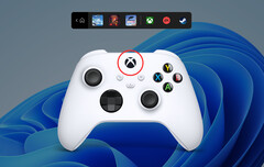 A nova barra de controle é uma forma simplificada da Xbox Game Bar. (Fonte de imagem: Microsoft)