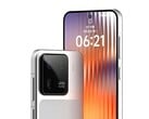Uma renderização do "Xiaomi 16". (Fonte da imagem: Majin Bu)