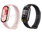 A Smart Band 10 deve ser lançada mundialmente com uma estrutura de alumínio jateado e uma pulseira de TPU. (Fonte da imagem: via XpertPick)