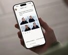 Um usuário interagindo com a Grok AI por meio de um smartphone (Fonte da imagem: Bryan M Wolfe/Digital Trends)