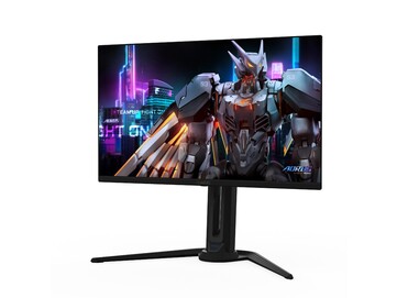 O monitor Gigabyte Aorus FO27QP 500Hz QD-OLED. (Fonte da imagem: Gigabyte)