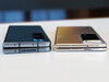 Comparação (a partir da esquerda): Samsung Galaxy Z Fold4, Magic V2 (Foto: Daniel Schmidt)