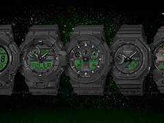 Relógios G-Shock Black e Electro Green da Casio
