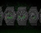 Relógios G-Shock Black e Electro Green da Casio