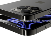 Um "novo iPhone" renderizado. (Fonte: LeaksApplePro)