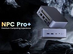 O NPC Pro+ é equipado com o Ryzen 7 8745HS. Na foto: uma imagem promocional do mini PC. (Fonte da imagem: N-one - editado)