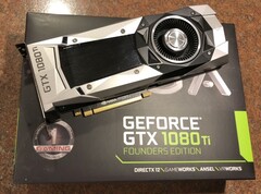 NVIDIA GeForce GTX 1080 Ti Founders Edition, ressuscitado em 2021 (Fonte: HeatWare)