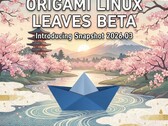 Origami Linux sai da versão beta com o snapshot 2026.03