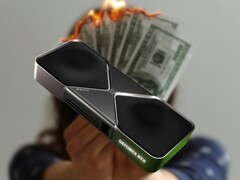 A RTX 5080 foi lançada com um preço inicial oficial de US$ 999. (Fonte da imagem: Nvidia, Unsplash, editado)
