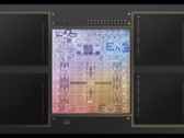 O Apple M1 Max com GPU de 32 núcleos é tão potente quanto um Nvidia RTX 2080 e o Sony PS5. (Imagem: Apple)