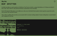 Vibrações clássicas do Gameboy no Bop Spotter (Fonte da imagem: Bop Spotter)