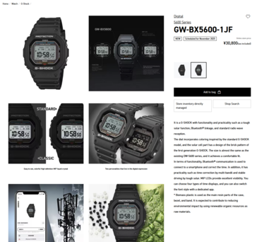 (Fonte da imagem: Casio Japan)