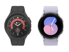 A série Galaxy Watch5 virá em três tamanhos. (Fonte da imagem: 91mobiles)