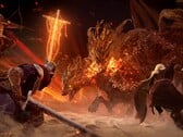 Jogabilidade cooperativa de Elden Ring Nightreign contra Tricephalos. (Fonte da imagem: Steam)