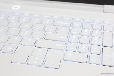 Teclas de seta grandes com teclado numérico integrado