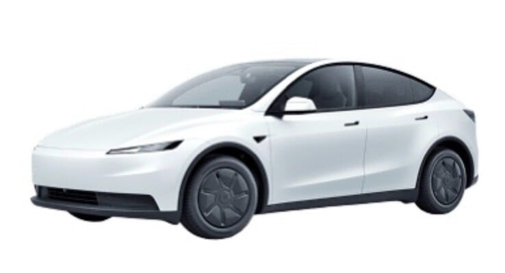 O acabamento mais barato do Tesla Model Y Standard.