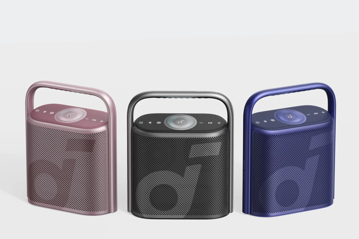 O alto-falante portátil Anker soundcore Motion X500 vem em três cores. (Fonte da imagem: soundcore)