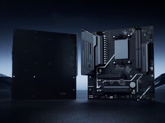 A placa-mãe TA95X3D MoDT custa a partir de US$ 532 na China. Na foto: uma imagem promocional da placa. (Fonte da imagem: Aoostar)