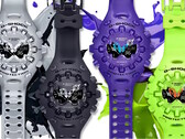 A Casio trouxe para os Estados Unidos os relógios da série GA-V01, de aparência selvagem. (Fonte da imagem: Casio)