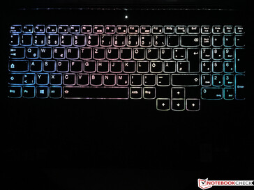 Iluminação do teclado