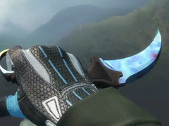 Uma captura de tela de uma faca Karambit Case Hardened (fonte da imagem: Skinflow)