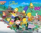 A arte promocional oficial do evento Monopoly Go The Simpsons.