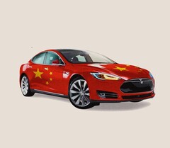 O Tesla Model S. A Tesla China interrompe os pedidos do Model S e do Model X em meio à guerra tarifária com os EUA (Fonte da imagem: Getty/The Atlantic)