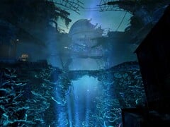 Uma imagem que mostra um cenário em Atomfall.