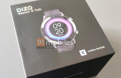 91mobiles ofereceu uma primeira olhada no Watch R Talk, outro relógio DIZO smartwatch. (Fonte da imagem: 91mobiles)