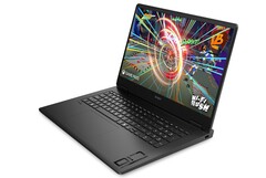 O Ryzen AI 7 350 é 10 por cento mais rápido e 10 por cento mais exigente do que o Ryzen 7 8845HS no Omen 17 do ano passado (Fonte da imagem: HP)