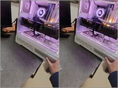 Uma captura de tela de uma GPU MSI RTX 5090 pegando fogo em vários pontos.