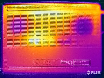 Teste de estresse de temperatura da superfície (parte inferior)