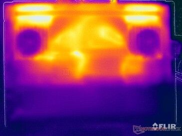 Teste de estresse de temperatura da superfície (parte inferior)