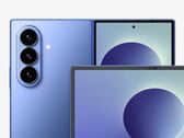 Um close-up do Galaxy Z Fold8 Ultra e seu design familiar.