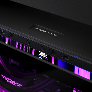 Liberação do painel lateral do HP Omen Max 45L