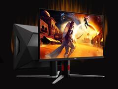 O mais recente monitor para jogos 4K da AOC pode atingir até 320 Hz a 1080p (Fonte da imagem: AOC)