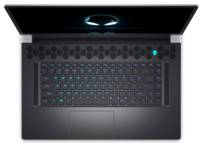 Alienware x17 R2 - Teclado de deck. (Fonte da imagem: Dell)