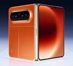 Espera-se que o Apple iPhone Ultra tenha a mesma largura que o Huawei Pura X Max da foto.